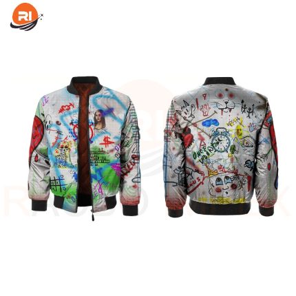 Bomber jacket Customized For Men's & Women