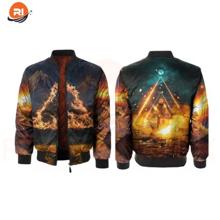 Bomber jacket Customized For Men's & Women