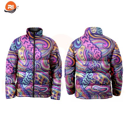 Sublimated Puffer Jackets Customized For Men & Women